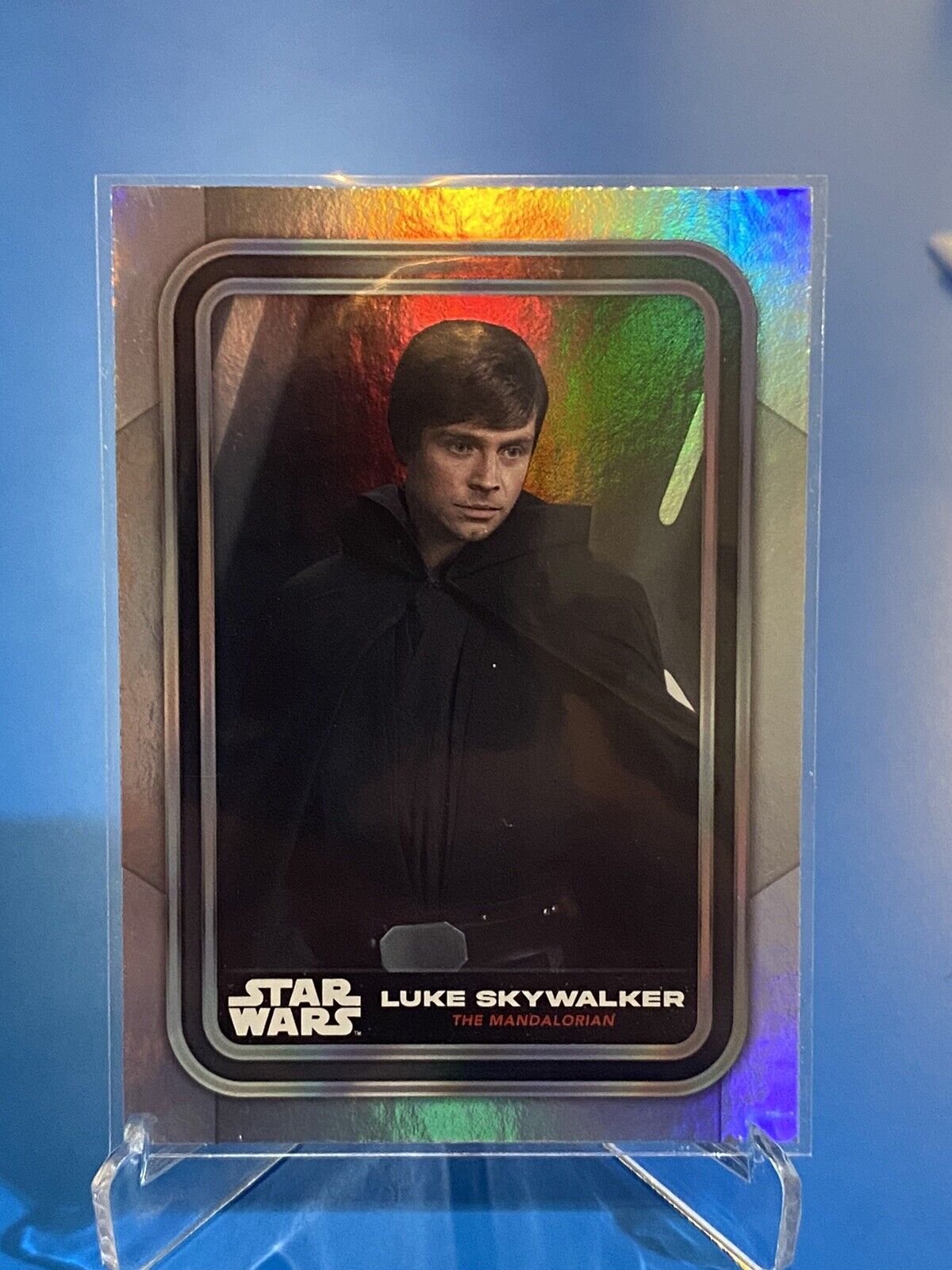 2023 Topps Star Wars Flagship Luke Skywalker Rainbow Foil Holo