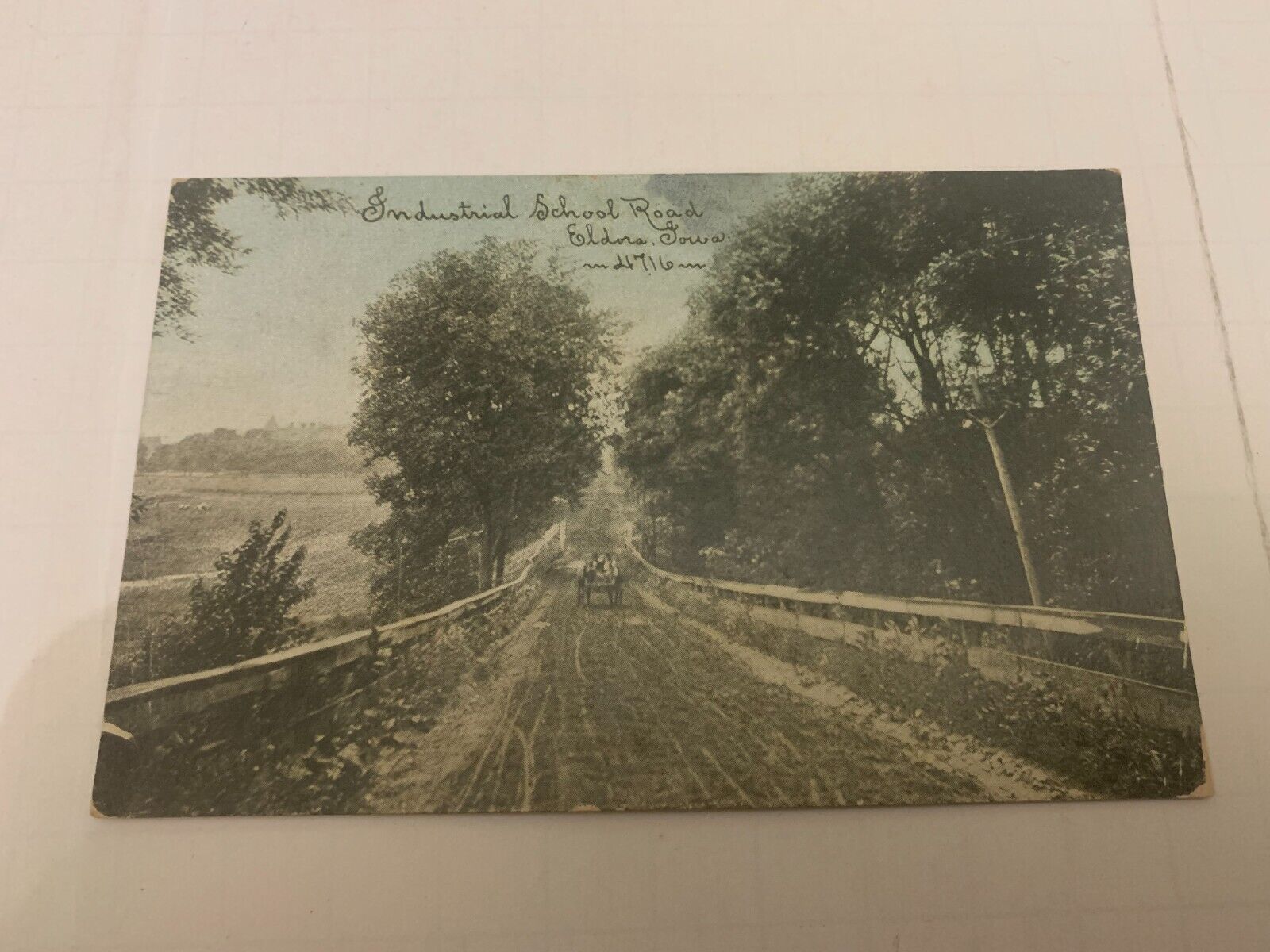 1908 Industrial School Road Eldora Iowa Postcard