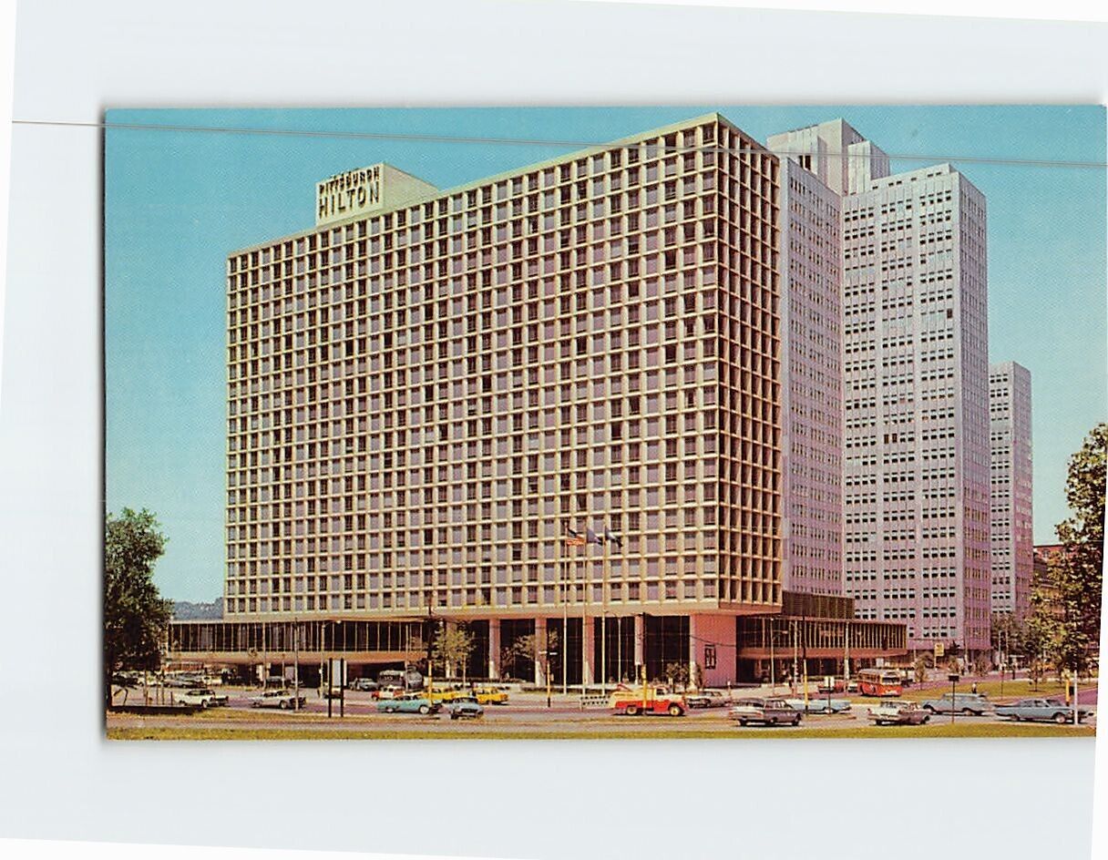 Postcard Pittsburgh Hilton Pittsburgh Pennsylvania USA