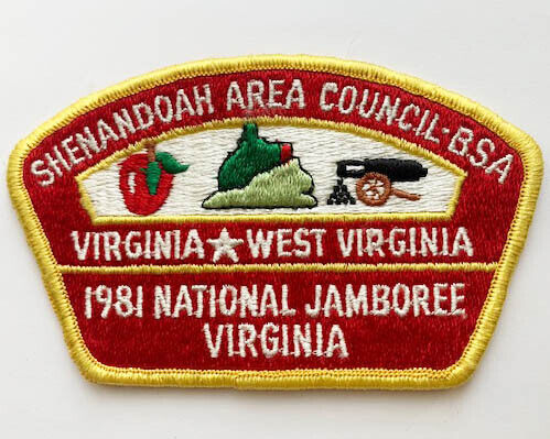 1981 National Jamboree Shenandoah Area Council JSP