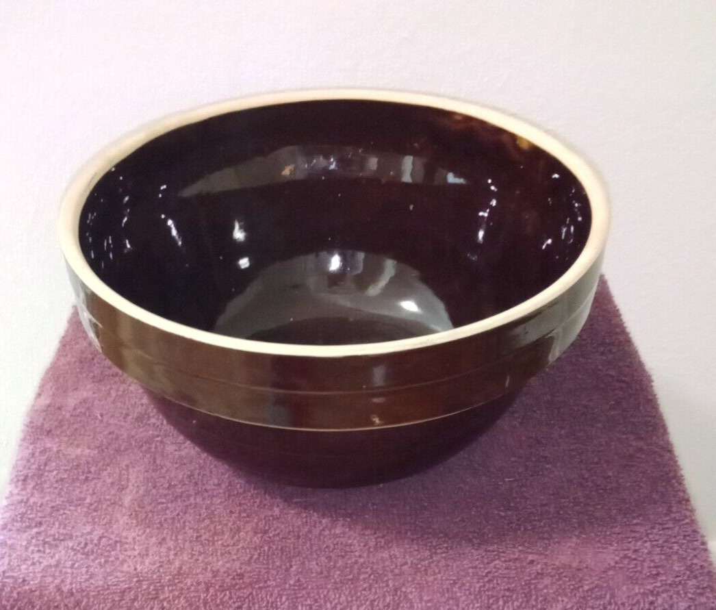 Vintage 1930-1940's Brown Stoneware 9