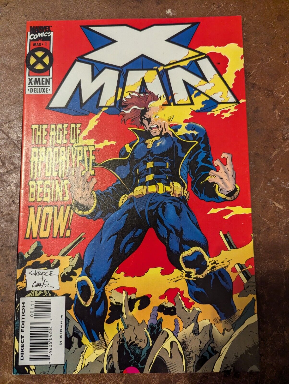 X-Man #1 (Marvel Comics March 1995)