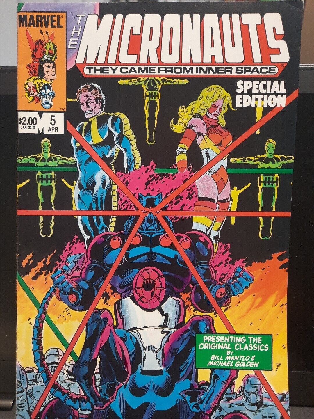 MICRONAUTS SPECIAL EDITION (1984 Series) #5 Mint Condition Comic Book