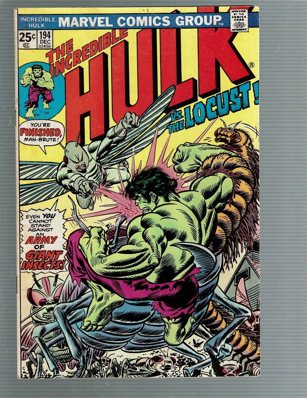 Incredible Hulk 194 The Locust VF