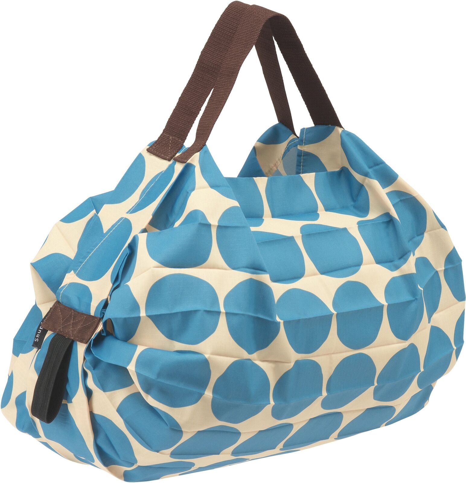 Marna Shupatto Compact Instantly Foldable Eco Bag S Dot Style 30x26cm