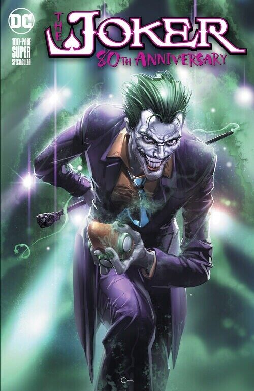 Joker 80th Anniversary 1 Clayton Crain Variant Limited To 2500 Dc Comics 2020