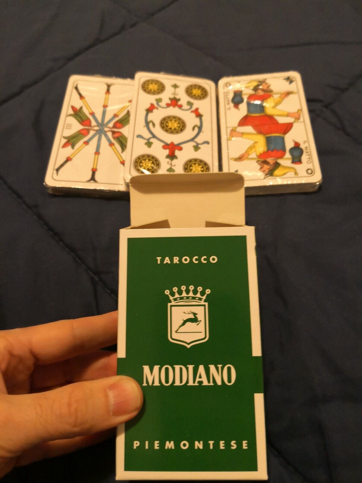MODIANO TAROT CARDS COMPLETE SEALED IN BOXED PIEDMONTESE TAROT CARDS