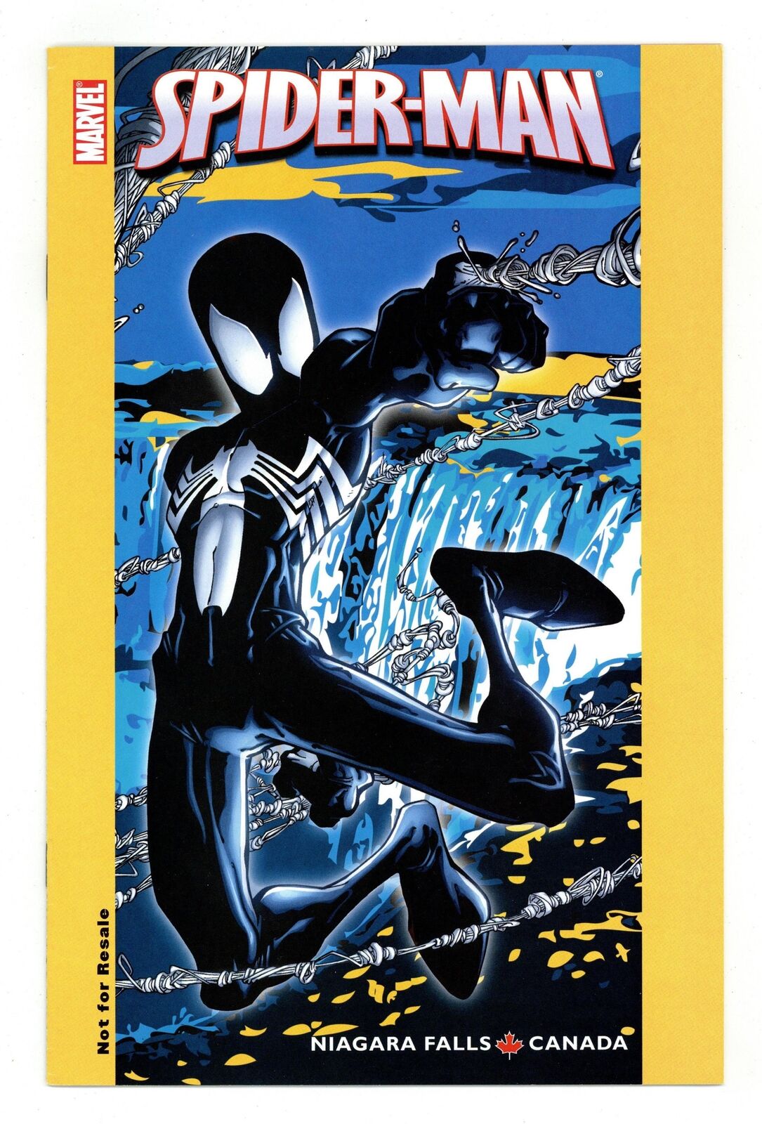 Amazing Spider-Man #252 Scherberger Niagara Falls Variant VF- 7.5 2007