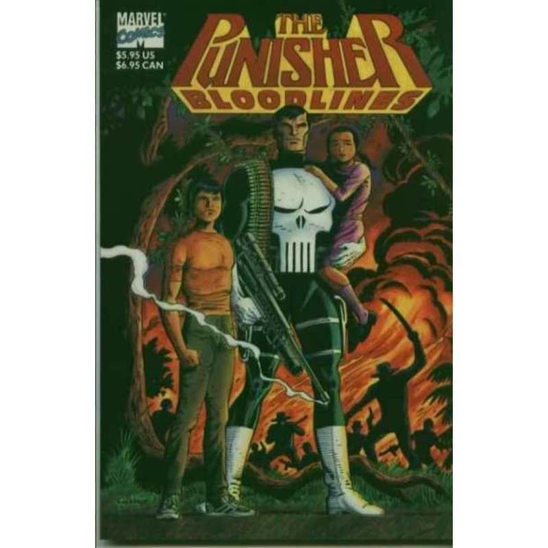 Punisher (1987 series) Bloodlines #1 in Near Mint condition. Marvel comics [u%
