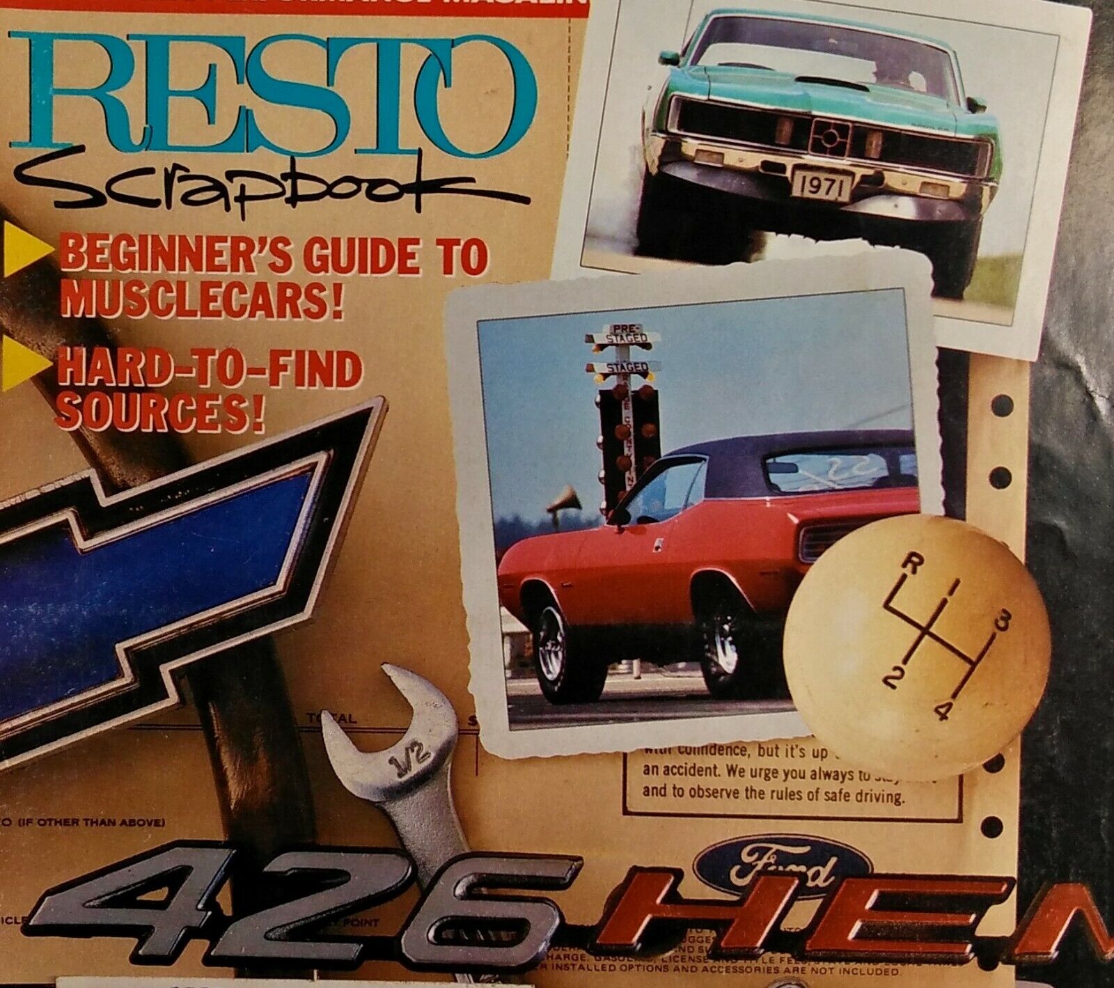 Car Craft Nov 1986 Vol 34 No 11 Resto Guide To Musclecars Pontiac GTO Chevy Ford