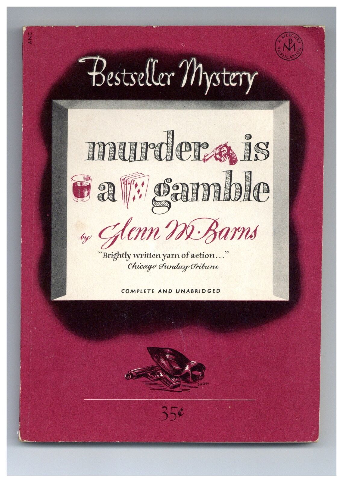Bestseller Mystery Digest #162 GD/VG 3.0 1952 Low Grade
