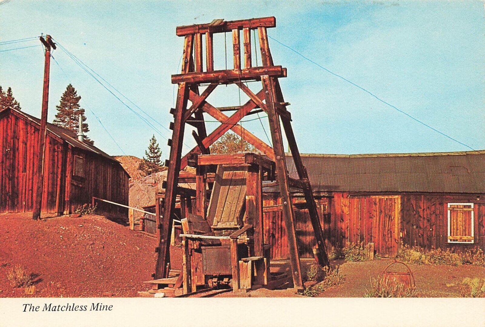 Postcard Matchless Mine Leadville Colorado 
