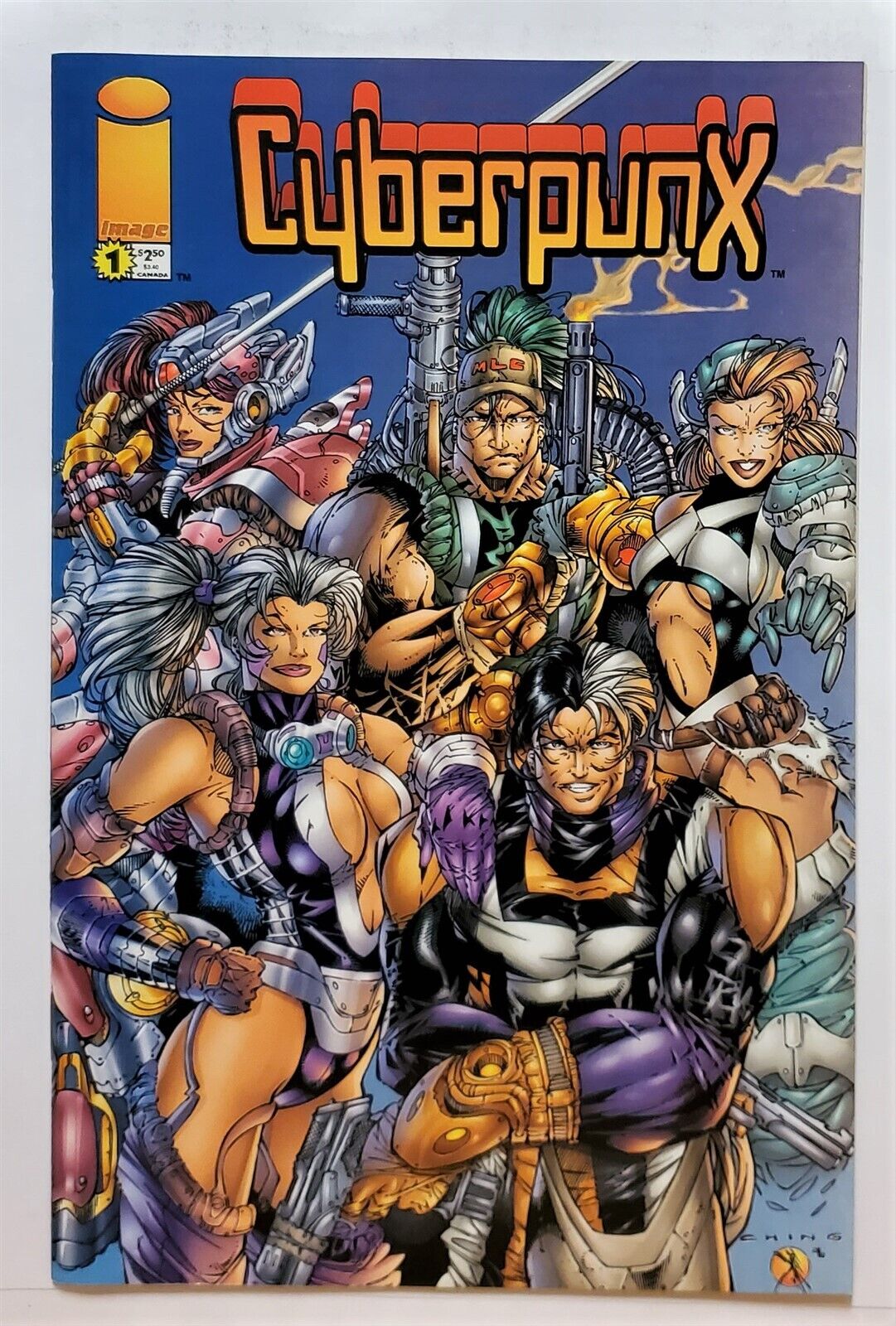 Cyberpunx #1/C (March 1996, Image) 9.0 VF/NM 