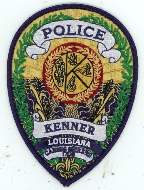 LOUISIANA KENNER POLICE NICE SHOULDER PATCH SHERIFF