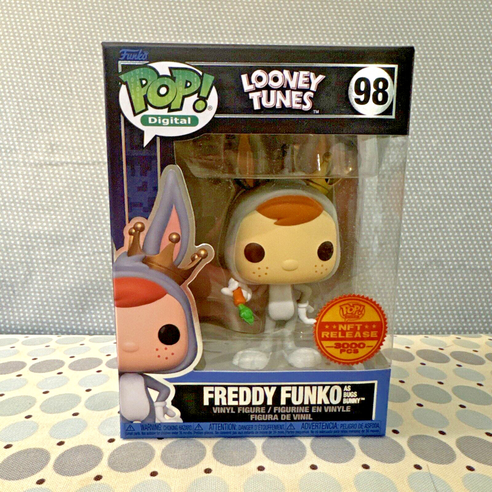 Funko Pop Digital Looney Tunes - Freddy Funko as Bugs Bunny #98 LE 3000 - NEW