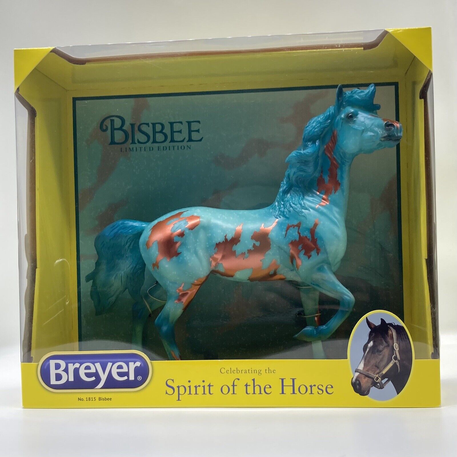 BREYER #1815 Bisbee Limited Edition Speckled Turquoise With Copper Veining NEW