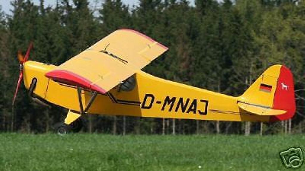Fisher FP-202 Koala Airplane Wood Model  New