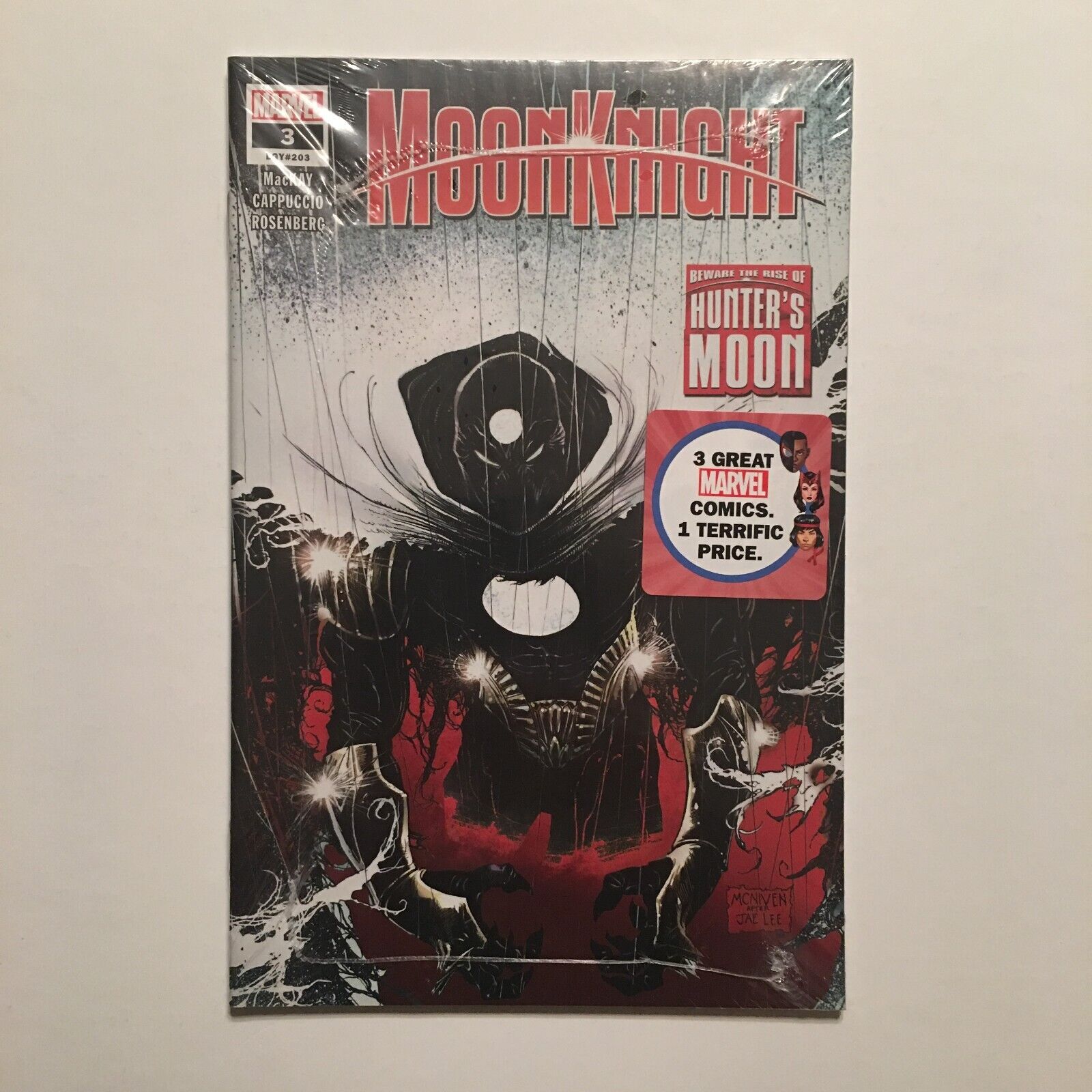 Moon Knight #3 Sealed Walmart 3-pack First App. Hunter's Moon Marvel Comics 2021