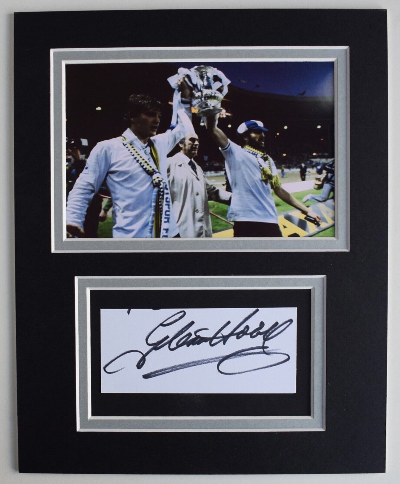 Glenn Hoddle Signed Autograph 10x8 photo display Tottenham Hotspur Football COA