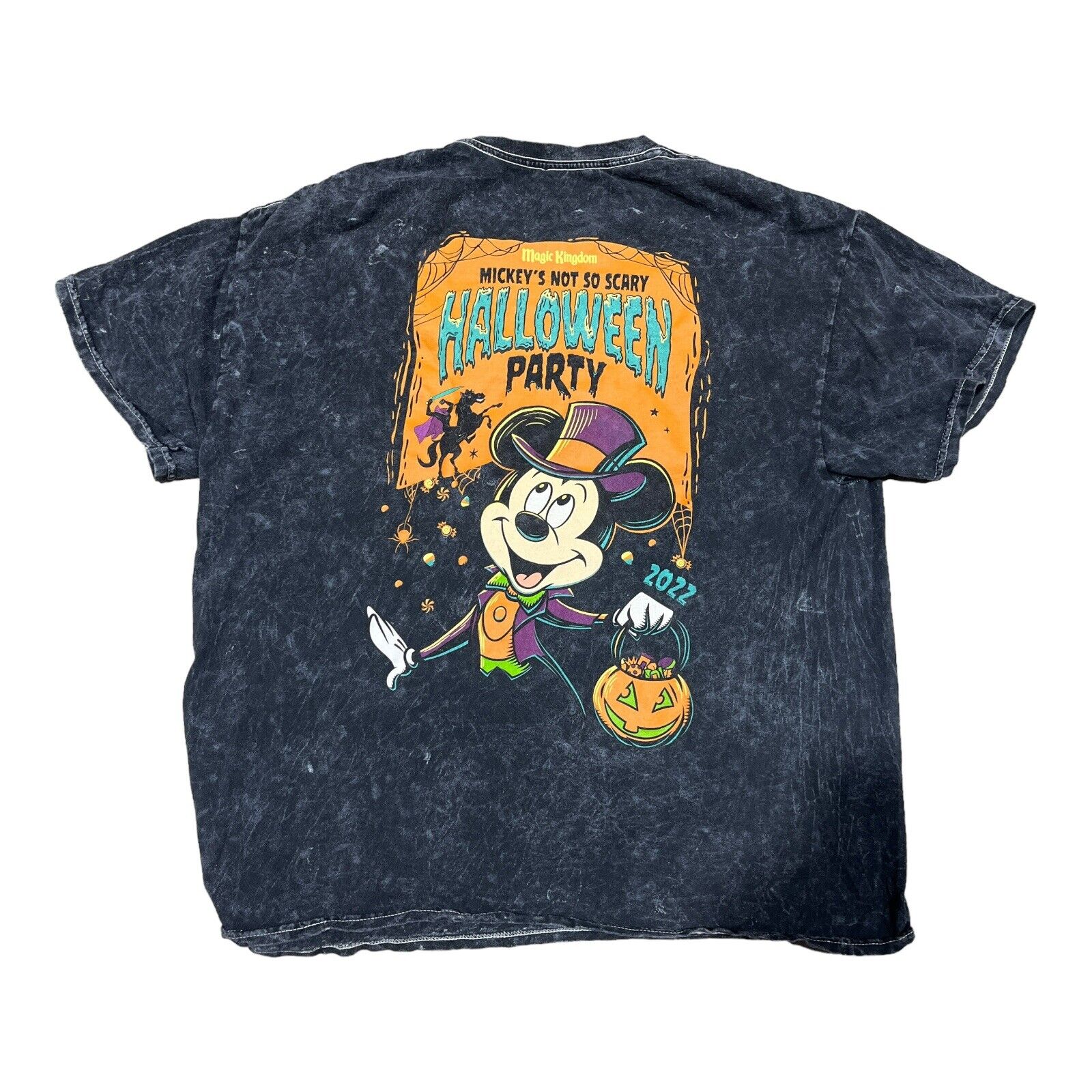 Walt Disney Parks Mickey\'s Not So Scary Halloween Party 2022 T-shirt Adult XL