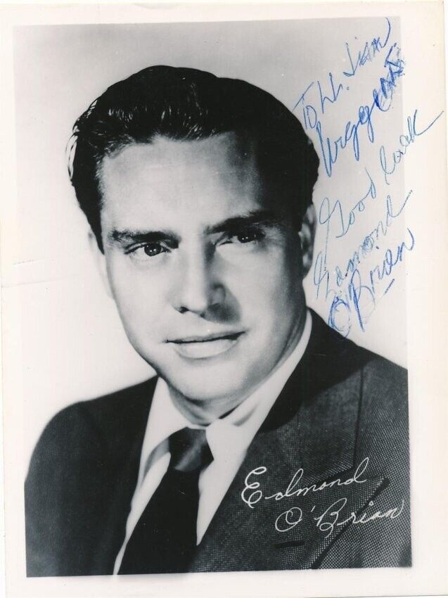 Edmond O\'Brien- Vintage Signed Photograph