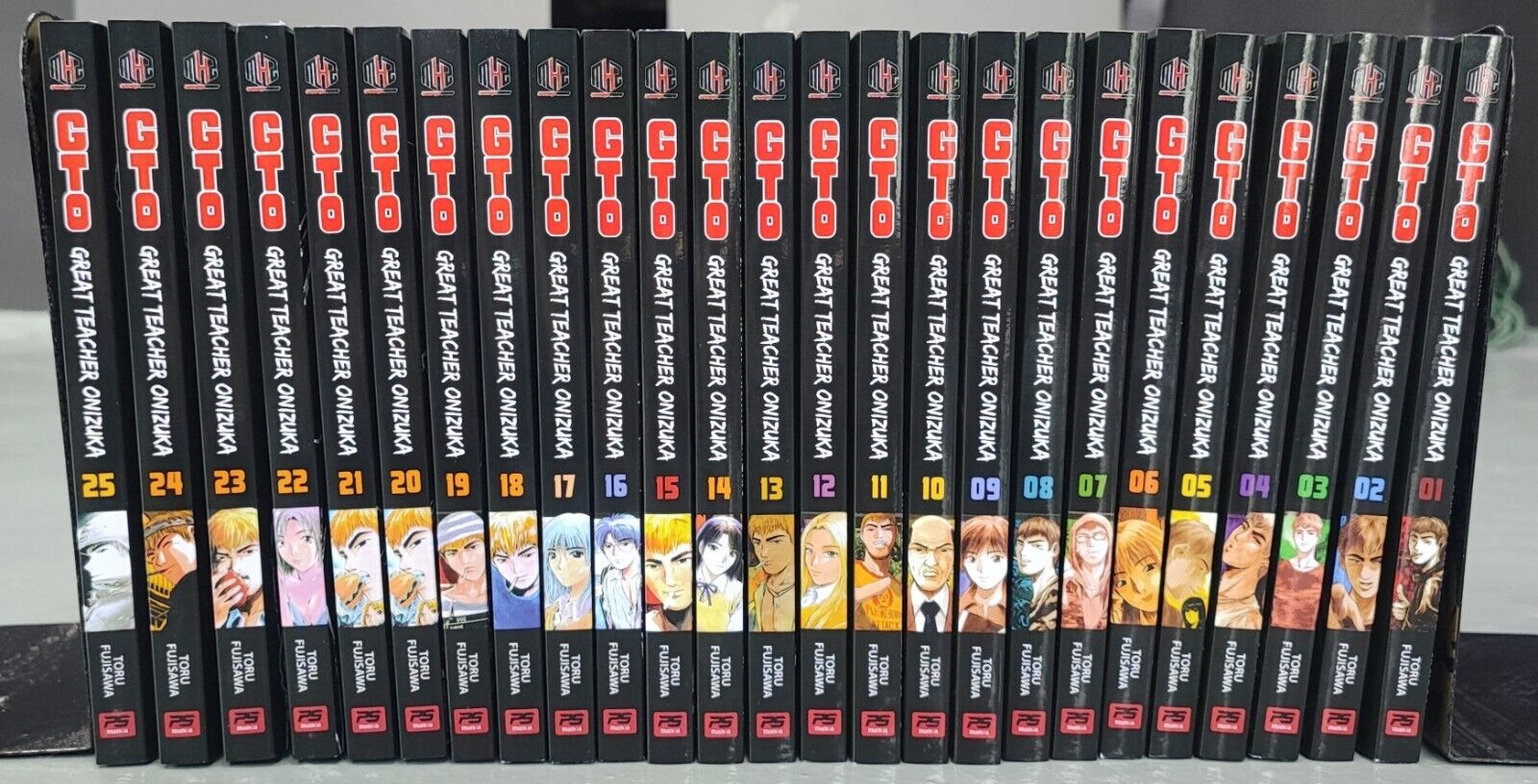 GTO: Great Teacher Onizuka Manga Volume 1-25 Complete Set English Version Comic