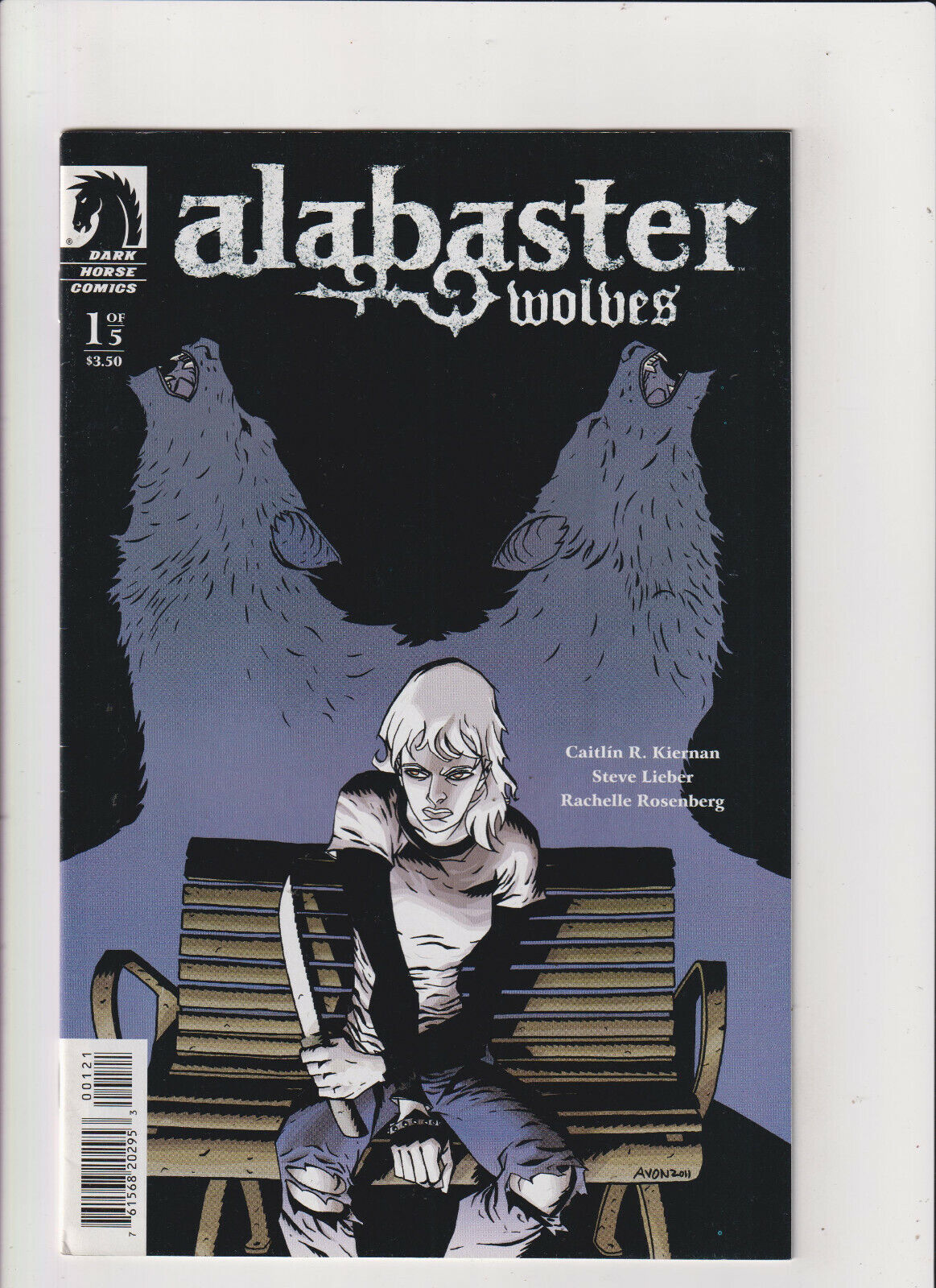 Alabaster Wolves #1 VF/NM 9.0 Dark Horse Comics 2012