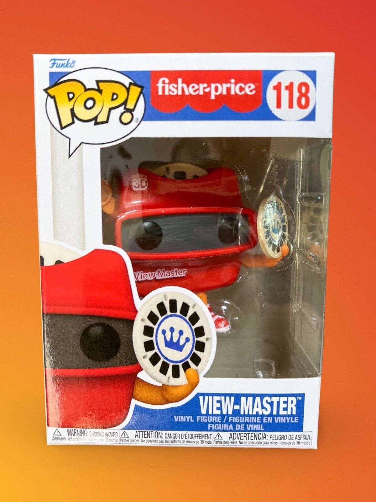 Funko Pop View-Master #118 Fisher-Price Retro Toys Collection - ✅New In Hand✅