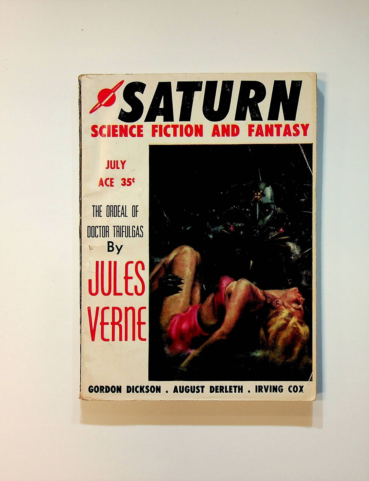 Saturn Science Fiction and Fantasy Pulp Vol. 1 #3 VG 1957