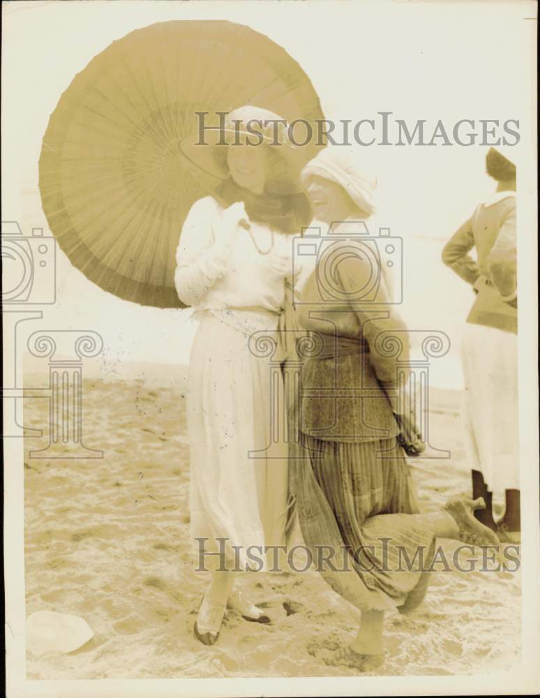 1920 Press Photo Mmes. Peter Cooper Brice, H.H. Rogers Summer at Southampton