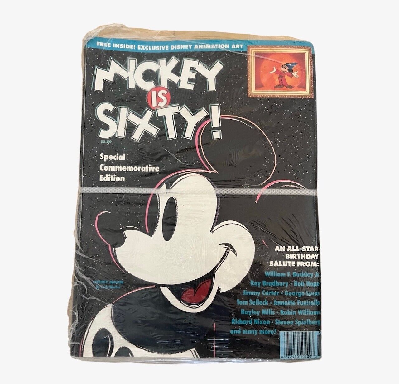 1988 Mickey Is Sixty Magazine (Sealed Case of 20 Pieces)