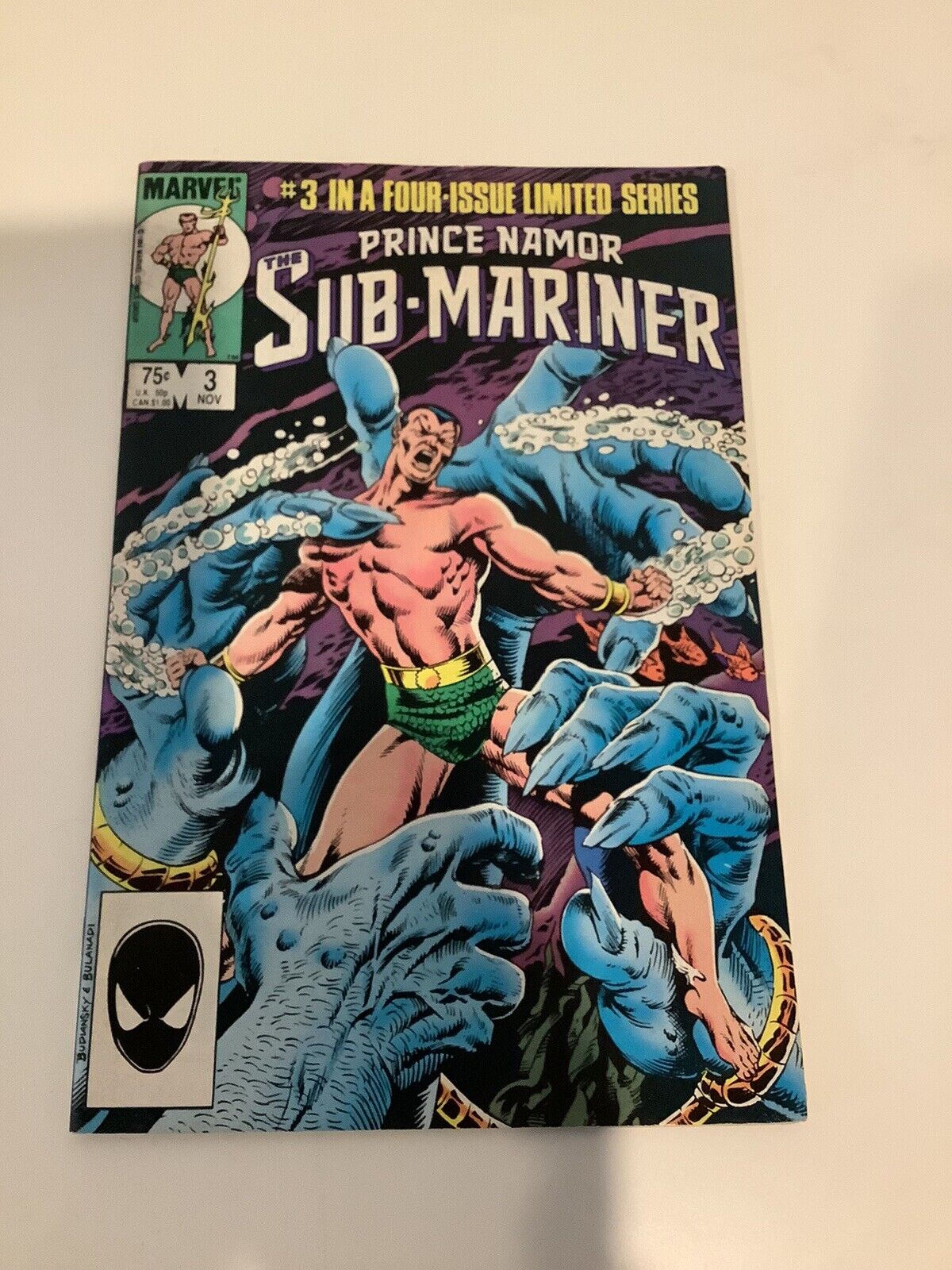 Prince Namor: the Sub-Mariner #3 Marvel comics