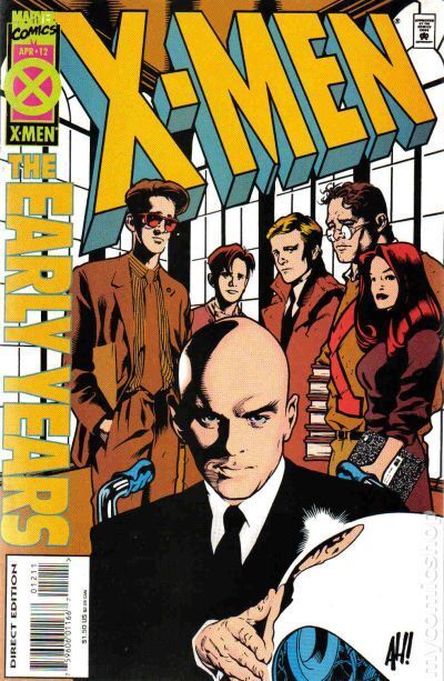 X-Men The Early Years #12 VG 1995 Stock Image Low Grade
