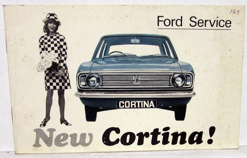 1967 Ford Cortina Service Warranty Booklet British European Market Warley Essex
