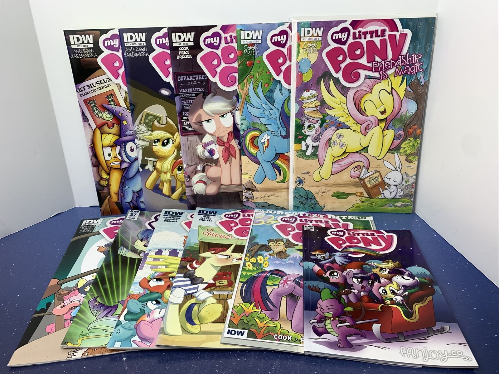 Mixed Lot of 11 IDW My Little Pony Friendship Is Magic Comic Books (2012-2016)