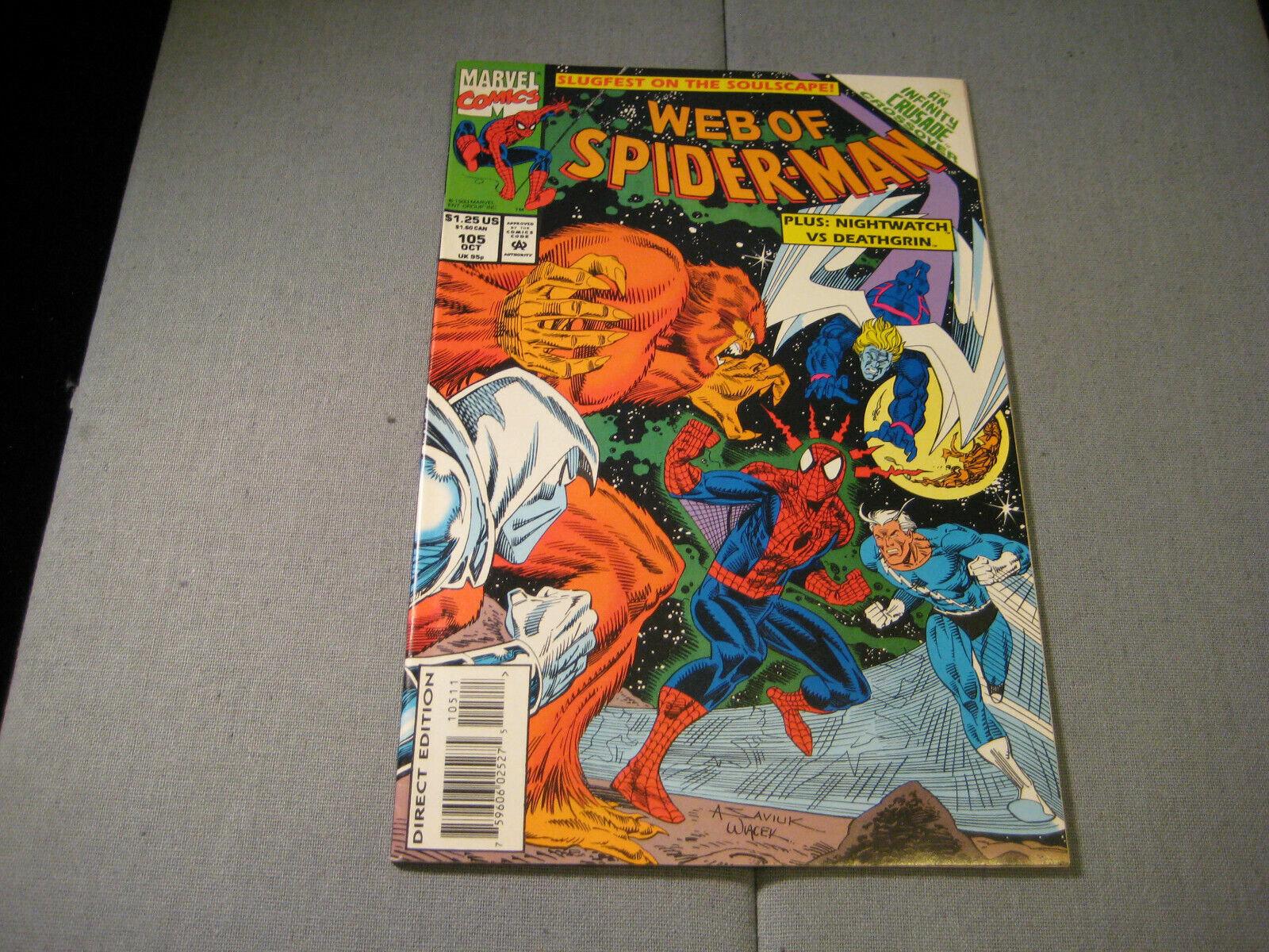 Web of Spider-Man #105 (1993, Marvel Comics)