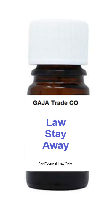 Law Stay Away Oil 15mL - Protection from the Law (Sealed)