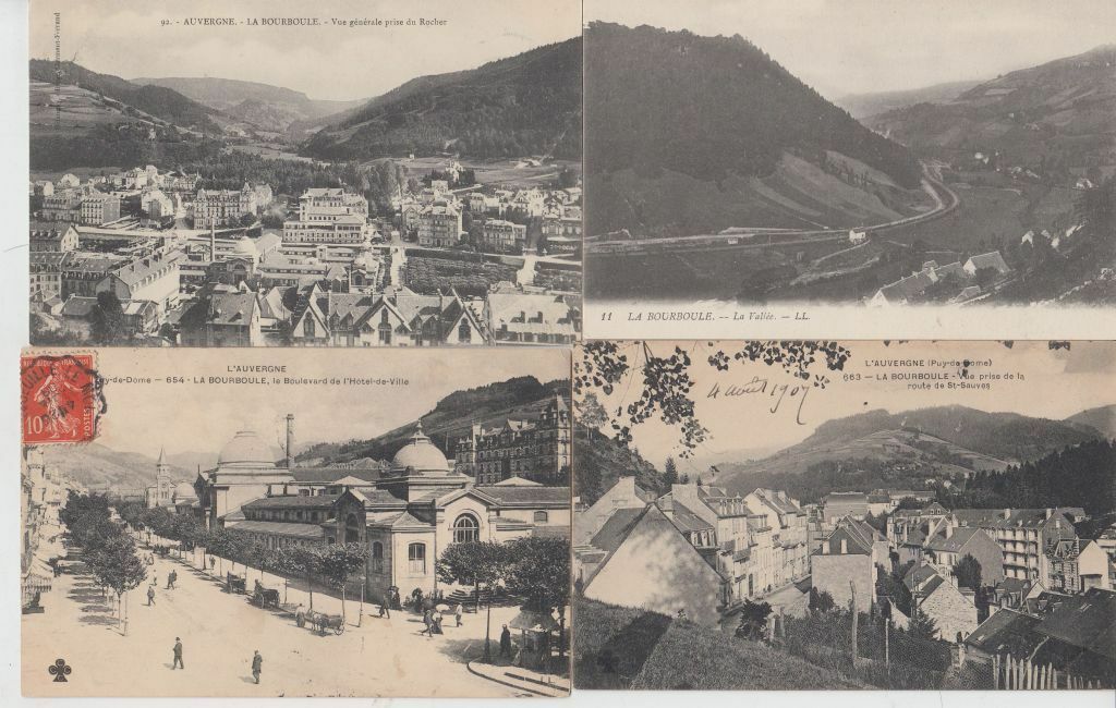 LA BOURBOULE (DEP.63) 1400 Postcards pre-1940 (L5367)
