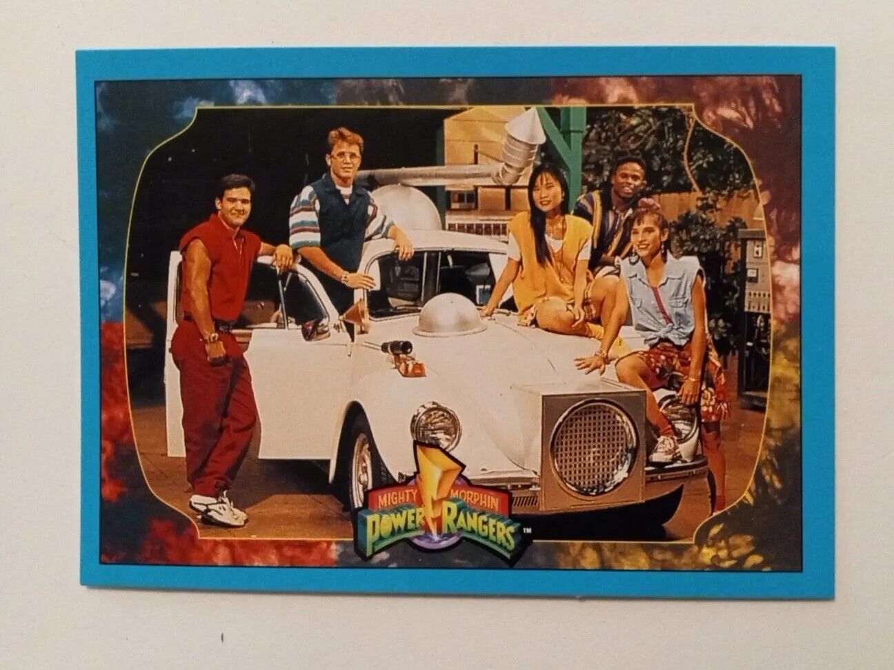 1994 Mighty Morphin Power Rangers Trading Card #1 Field Trip