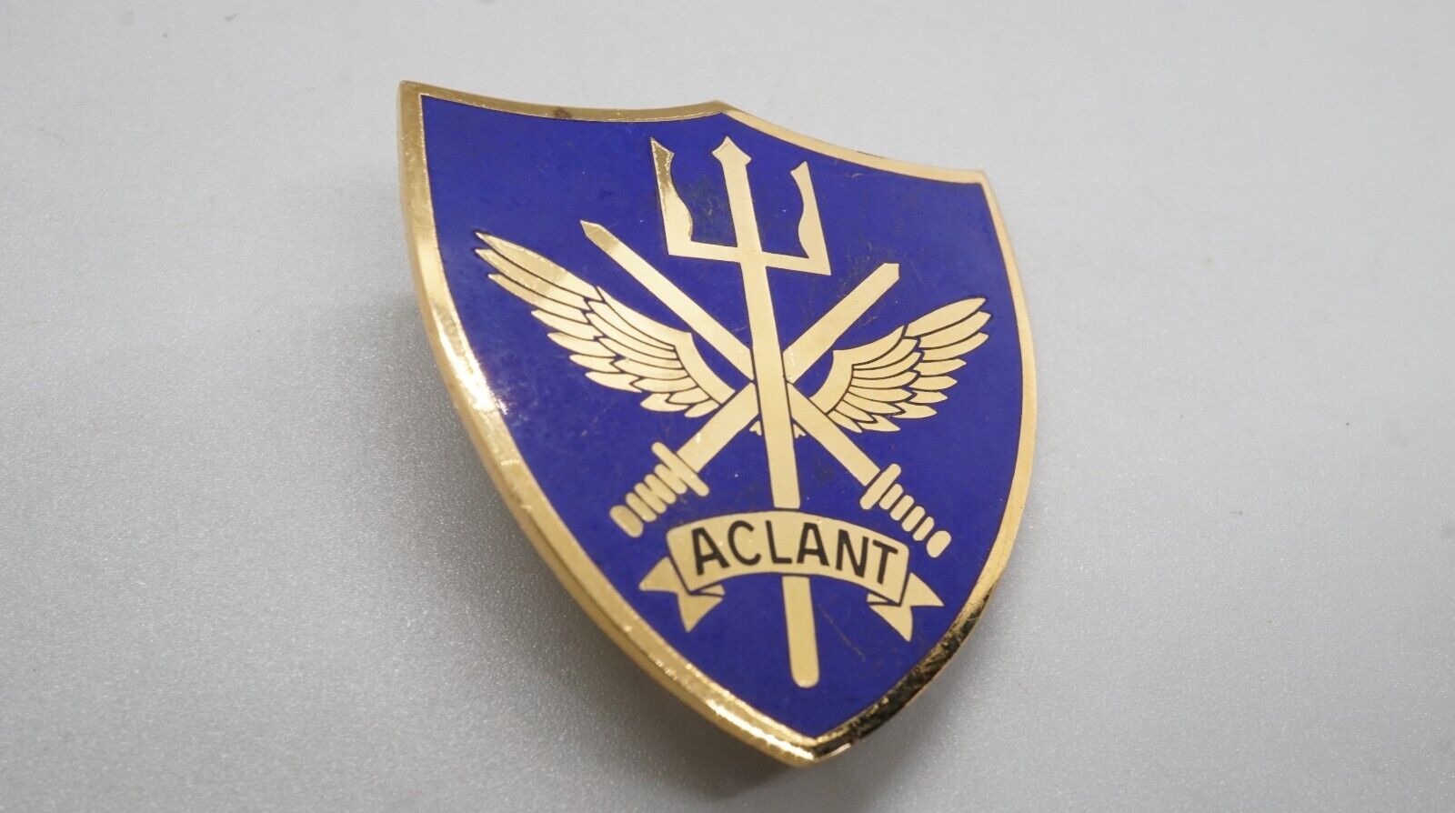 Korean - Vietnam War NATO Special Forces Seals HQ Headquarters DI Unit Crest Pin