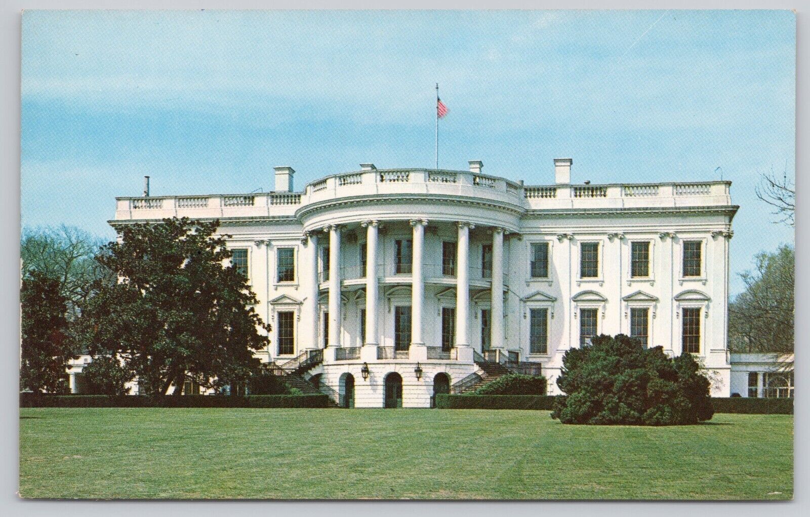 Washington DC, The White House, Vintage Postcard