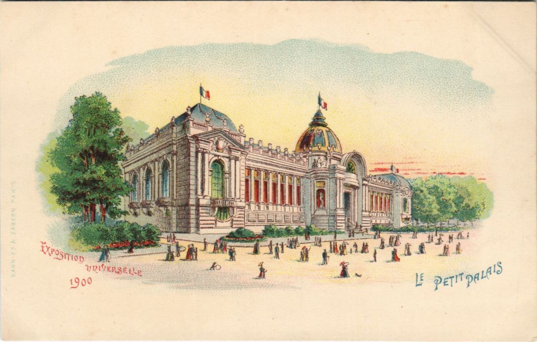 CPA EXPO 1900 PARIS Petit Palais (991169)