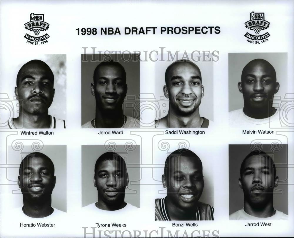 Press Photo 1998 NBA Draft Prospect - cvb65701