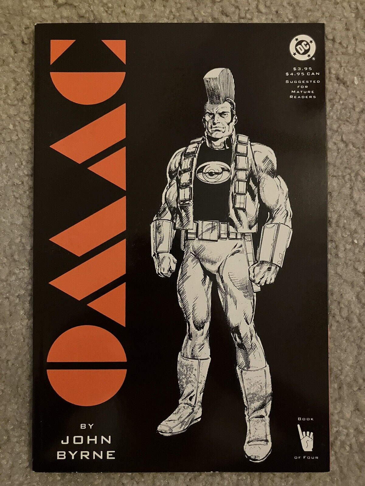 OMAC One Man Army Corps #1 DC 1991 John Byrne High Grade Condition