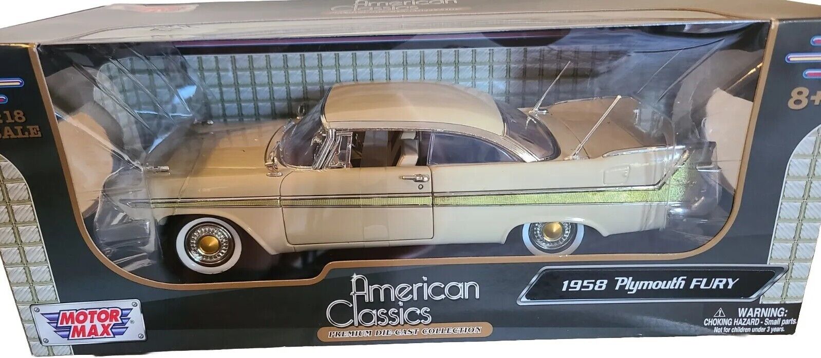 Motor Max American Classics Premium Die-Cast Collection 1958 Plymouth Fury