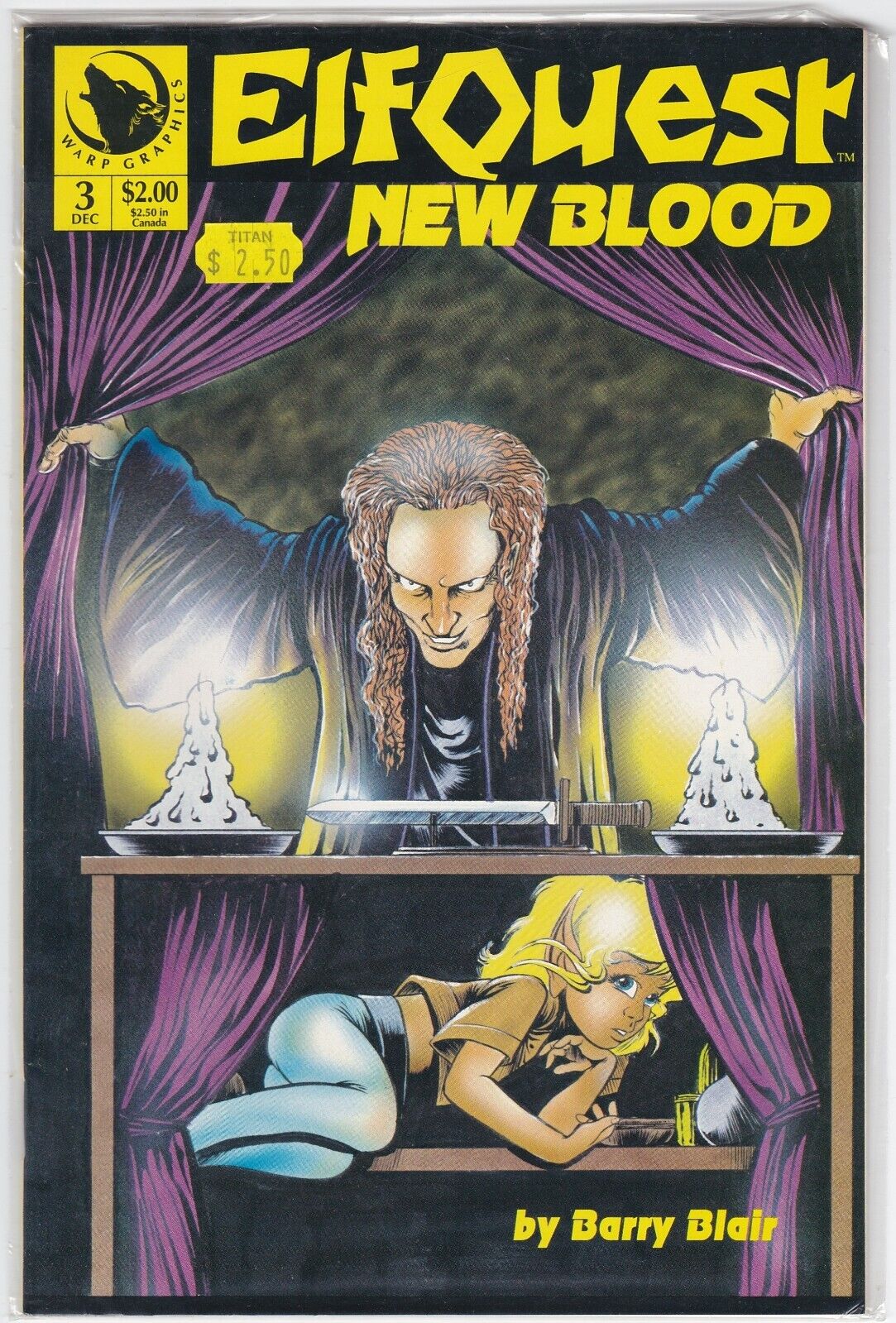 ElfQuest #3 December 1992 New Blood Graphic Novel Comic Book