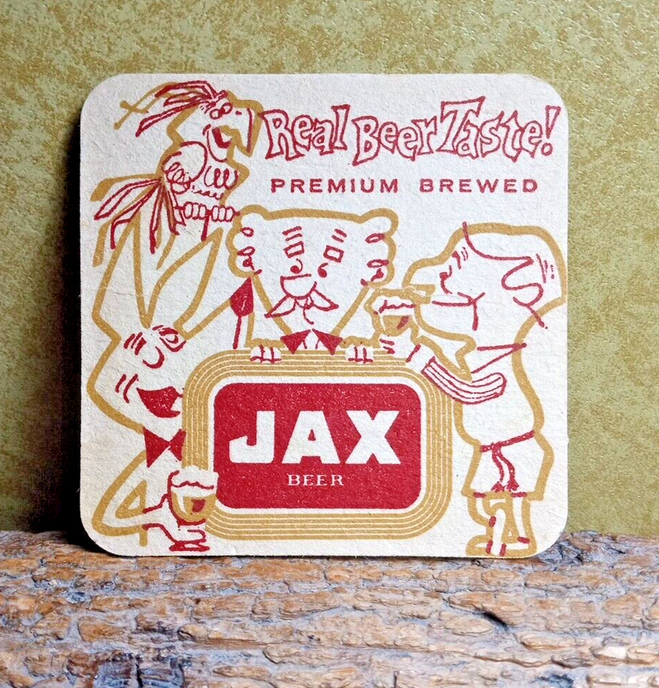 Jax Beer Coaster ...Vintage
