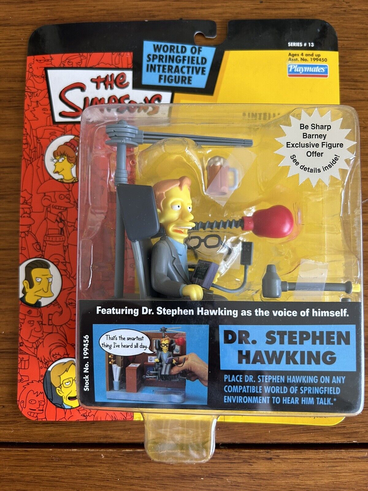The Simpsons Dr. STEPHEN HAWKING   Interactive Figure Accessories In Box