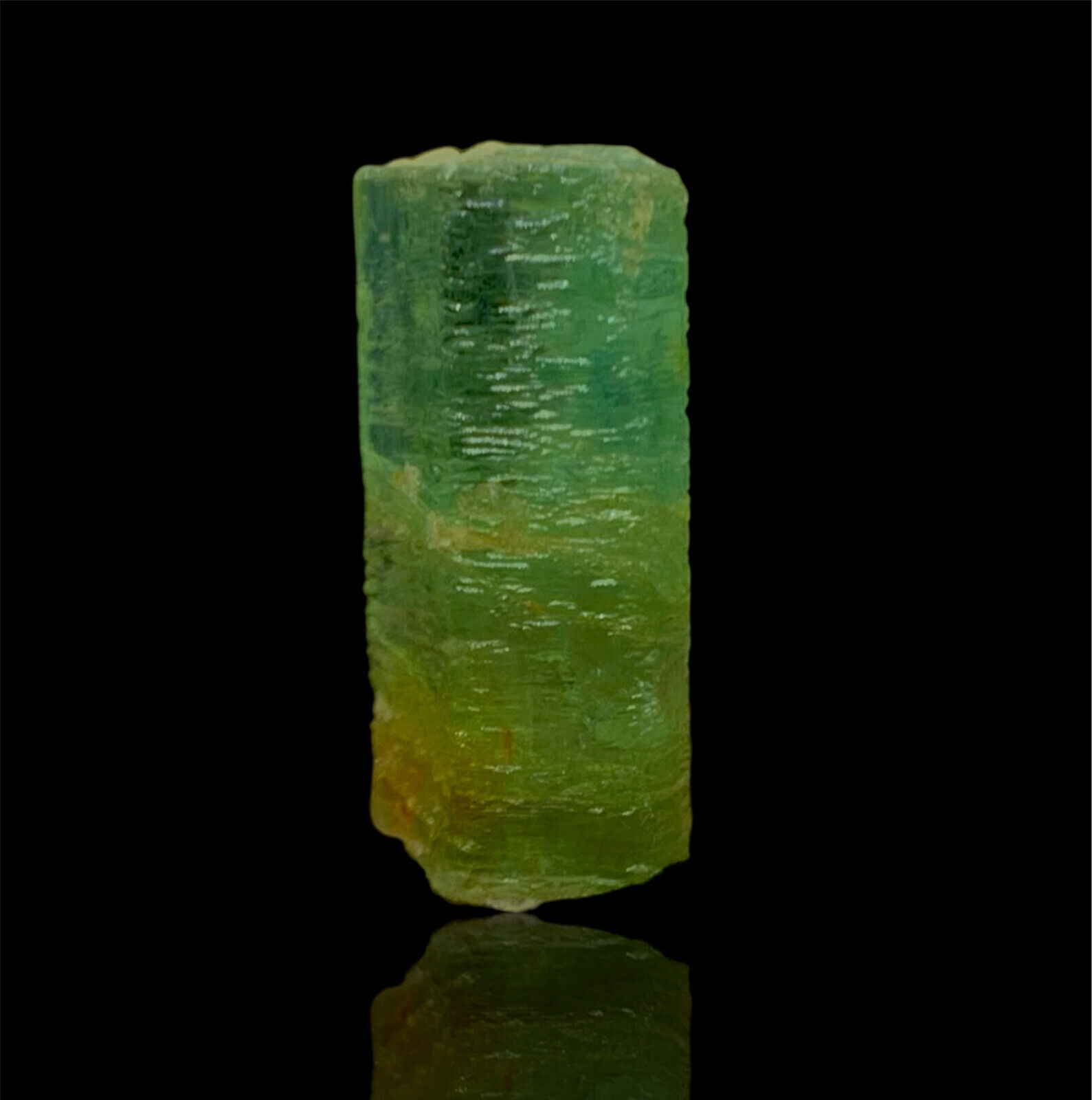 Transparent Rare Etched Heliodor Crystal from Skardu Mine,