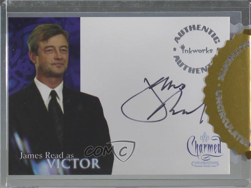 2005 Inkworks Charmed: Conversations Auto James Read as Victor #A-10 Auto a0l